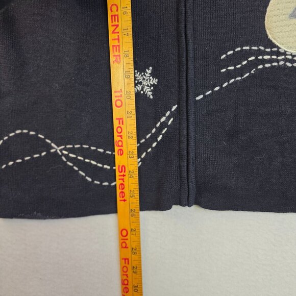 Woolrich XL Snowman Holiday Sweater Vest Embroidered Winter Frosty New Womens - Picture 11 of 11